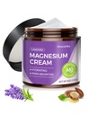 Naturlig emne Magnesium Krem for søvn,Nighttime Magnesium Lotion for smerte og ben Cramps,Muscle Relaxation,Calm,Deep Hydration for hudpleie.