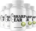 (5 Pack) Sharp øre - Sharp øre Avansert Tinnitus støtte Supplement (300 kapsler)