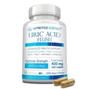 Godkjent Science® Uric Acid Flush med folsyre og tart Cherry - 60 kapsler - 1 måneds forsyning