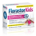 Florastor Kids Daily Probiotic Supplement, Unflavored pulver Blander med mat eller drikke, Bruk med antibiotika, Saccharomyces Boulardii CNCM I-745 (20 Sachets), Pakke med 2