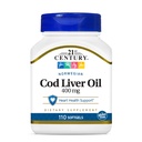 Norsk Cod Liver Oil, 400 mg, 110 Softgels
