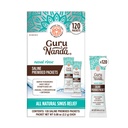 GuruNanda PreMixed saltpakker for Nasal renser (120 count), alle naturlige Sinus renser pakker for å hjelpe med allergier og kongestion relief, 0,08oz Hver