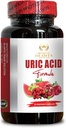 Uric syre rensetilskudd, støtter sunn uric syre nivå, tart Cherry, tranebær, 60 kapsler