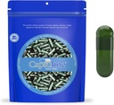 Capsuline Klorofyll Farget Størrelse 00 Tom Vegan Kapsler - 1000 Antall - Tom Veggie Piller Kapsler - DIY Grønn Kapsel Fylling - Tom Caps - Kosher Ikke-GMO Certified (grønn)