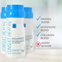 Consult Health - Colla-Creama Collagen Creamer Supplement - 10g Protein - Ketogen blanding - pulver kaffe creamer - kokosolje, energiforsterkning MCT olje - Ingen tilsatt sukker - 7,94 oz