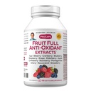 ANDREW LESSMAN Frukt Full Anti-Oksydant ekstrakter 60 kapsler - 14 naturlige frukt og berry ekstrakter. Bilbær, tranebær, kornfrø, pomegranat, resveratrol og mer. Lett å svelge kapsler