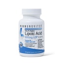 IMMUNOVITES Stabilisert R-Alpha Lipoic Acid ((true)) 600 mg per servering [[høy styrke og opptil 40x økt absorpsjon]] (Na R-ALA) (Na R-Lipoate) (1 flaske)