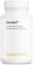 Supersmart - Carottol (Avanceret Formel) - Carotenoid Complex Supplement - med Beta Carotene, Lycopen, Lutein & Zeaxanthin | Ikke-GMO & Glutenfri - 60 Vegetariske kapsler