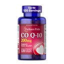 Puritan Pride Coenzym CoQ10 200mg, Kosttilskudd for hjerte helse, blodtrykk, oral gum helse, og sunn aldring støtte, 120 serveringer, Rapid Release Softgels