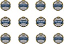 Rawleigh Medisinert Ødeleggelse: 4.5 oz Blå Tin, Topical Chest Rub for kulde, Nasal kongessjon, mindre smerter og smerte, med Camphor, Menthol & Eucalyptus, Non-Greasy Formula - Pakke med 12