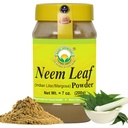 BASIC AYURVEDA Neem Leaf Powder 7.05 Oz (200g) ren og naturlig Herbal Supplement for hud, hår og velvære | Acne Care | Ingen konserveringsmidler eller tilsetningsmidler