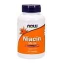 NU Mattilskudd, Niacin (Vitamin B-3) 500 mg, essensiell B-gruppe vitamin*, ernæringsmessig helse, 100 kapsler