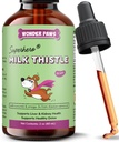 Wonder Paws Milk Thistle, Liver Support for hunder, støtter nyrefunksjon for kjæledyr, Detox, leverstøtte, med Wild Alaskan Salmon Oil & Curcumin, Omega 3 EPA & DHA (2 Oz)