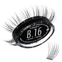 Lashify Bold 16mm Gossamer Eyelash utvidelser Påfyll, svart, DIY Falske Lashes for et naturlig utseende