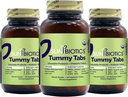 SUNBIOTICS Tummy Tabs - Chewable Probiotic og Prebiotic Tabletter med 18 milliarder CFUs av 4 Probiotic Strains for god Gut Flora, Immunsystem, & balansert mikrobiom - Vanilla, (Pack of 3)