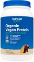 Nutricost organisk Vegansk Protein Sjokolade Peanut Butter (2 LB) - Glutenfri, GMO-fri