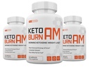 (Pack of 3) Keto Burn AM Morgen Ketogen vektkontroll, Keto Burn piller for menn og kvinner, 180 kapsler, 3 måneders forsyning