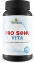 Pro Sonu Vita - Naturlig ørestøtte Supplement - fremme forbedret revisjonsfunksjon og hørsel med vitaminer, mineraler, antioksidanter, og urteekstrakter - Aid Indre øre og midtørs helse