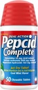 Pepcid Complete Acid Reducer + Antacid Chewable Tabletter, Cool Mint Flavor, 50 teller ved Pepcid Complete (pakke med 1)