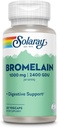 Solaray - Bromelain Extra Styrke 500 mg. - 60 Kapsler