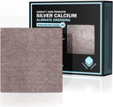 EVERLIT AG Silver Kalsium Alginate Sår Dressing | Absorbent Ikke-Stiv Sterile Dressing Pad | Gentle Hemostatic Gauze med naturlig Gelling Fiber for sår Care (4" x 4" | Pakke med 10)