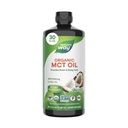 Naturens måte organisk MCT olje, 30 Fl Oz, hjernen og kroppens brensel fra kokosnøtter*, C8 kaprylsyre og C10 Capric Acid, Keto og Paleo Certified, organisk, ikke-GMO prosjektet verifisert