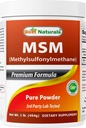 Beste Naturals 100% ren MSM pulver, 1Lb