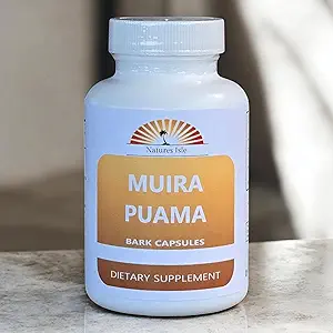 Generisk Muira Puama Bark pulver kapsler 500 mg - 30