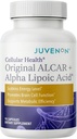 Juvenon Cellular Health, Hjerne Supplement med Acetyl L-karnitin og Biotin - støtter NAD + funksjon, energiproduksjon, Mood, revitalisert metabolisme, mental fokus og klarhet (90 kapsler)