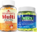 Mens Multivitaminer Gummies & Kvinner Multivitamin Gummies