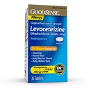 God Sense Levocetirizin Dihydrokloridtabletter, Antihistaminer, 5 mg, 35 teller (pakke med 1)