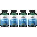 Swanson Inositol 650 Milligrams 100 kapsler (4 pakke)
