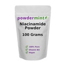Niacinamid pulver (vitamin B3) ren niacin pulver 500 mg flush-fritt kosttilskudd (100 gram)