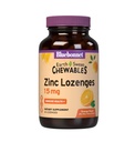 Blåbonnet Ernæring Jordsweet Sink Lozenges 15 mg Chewables, Plus 100 mg vitamin C, soya-fri, Glutenfri, Kosher Certified, Dairy-Free, Vegansk, Orange Flavored, 60 Lozenges