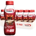 Premier Protein Indulgence Protein Shake, 30g protein, 3g sukker, sjokolade dekket jordbær, 11.5 fl oz, pakke med 12