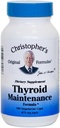 Christophers opprinnelige formler Thyroid vedlikehold formel kapsel, 100 teller