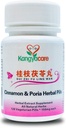 GUI Zhi Fu Ling Wan 桂枝茯苓丸- kanel & poria piller - Naturlig syklus Relief - Hjelp Menstruell Cramps, Bloating, Periode ubehag - Fremme kvinners helse - Alt naturlig - 126 Ct (1 flaske)