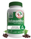Helse Thru ernæring Astaxanthin Triple Styrke 12mg Supplement 30 Softgels | AstaZine fra Algae Organisk Voksen i Pristin Himalayan Vann | Hud og Visjon Støtte