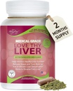 Dr. Liz Cruz elsker din lever - Liver Cleanse Detox & Repair, Liver Supplementer med enzymer, urter, & næringsstoffer, Liver Helse Supplement i Veggie Capsules, 60 tall