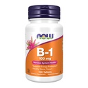 NU Mattilskudd, vitamin B-1 100 mg, energiproduksjon*, nervesystem helse*, 100 tabletter