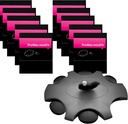 (60 stk) Minifit Prowax Wax Guards Filterer for Oticon Høreapparater,Oticon Minifit Høreapparater Utskiftningsdeler Leverer Rengjøring Kit Tilbehør(10 Pakker)