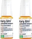 Kary Uni X2 stk 10 Ml Best Pet Eye Drop Cataracts behandle øyeinfeksjon inflammasjon trygt og gentle formel - alle dyr hund katter kjæledyr øye omsorg