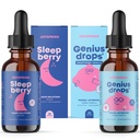 JoySpring SleepBerry flytende Melatonin og genius faller Smartberry Vanilla for barn