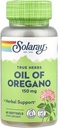 Solaray olje av Oregano Supplement, 150 mg, 60 greve