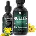 Mullein Drops for Lungs - Lung Cleanse & Detox - Mullein Leaf Extract for Lungs - Lung Detox for røykere - Bronchial og immunstøtte - Mullein Leaf Drops 4 Fl Oz