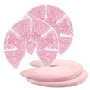 Hot/Kold bryst gelé ispakker Brystkjøling/Heat pads Relief for amming, sykepleie smerte, Mastitt, Engorgement, Svelging, Koblet dukter | Boost Milk Let-Down & Produksjon, 2 Pack (Pink)