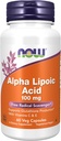 NÅ Mattilskudd, Alpha Lipoic Acid 100 mg med vitaminer C & E, gratis radikal Scavenger*, 60 Veg Kapsler