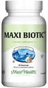 Maxi Helse - Maxi Biotic Aged Whitelic Extract Kapsler (90 greve) | Kyolisk hvitløk Supplement med Spirulina, Echinacea, Oregano og Enzymax - naturlig antioksidant - velvære støtte