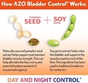 AZO Cranberry Urin Tract Helse Diett Supplement (100 greve) + Blader Control med Go-Less Daily Supplement (72 greve)