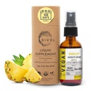 Organic Raw Bromelain Mist-Liquid Pineapple ekstrakt - Forbedret potens 500mg, for barn og voksne - for digestiv helse, inflammatorisk respons og healing - ikke-GMO - 60ml 120 dagers forsyning